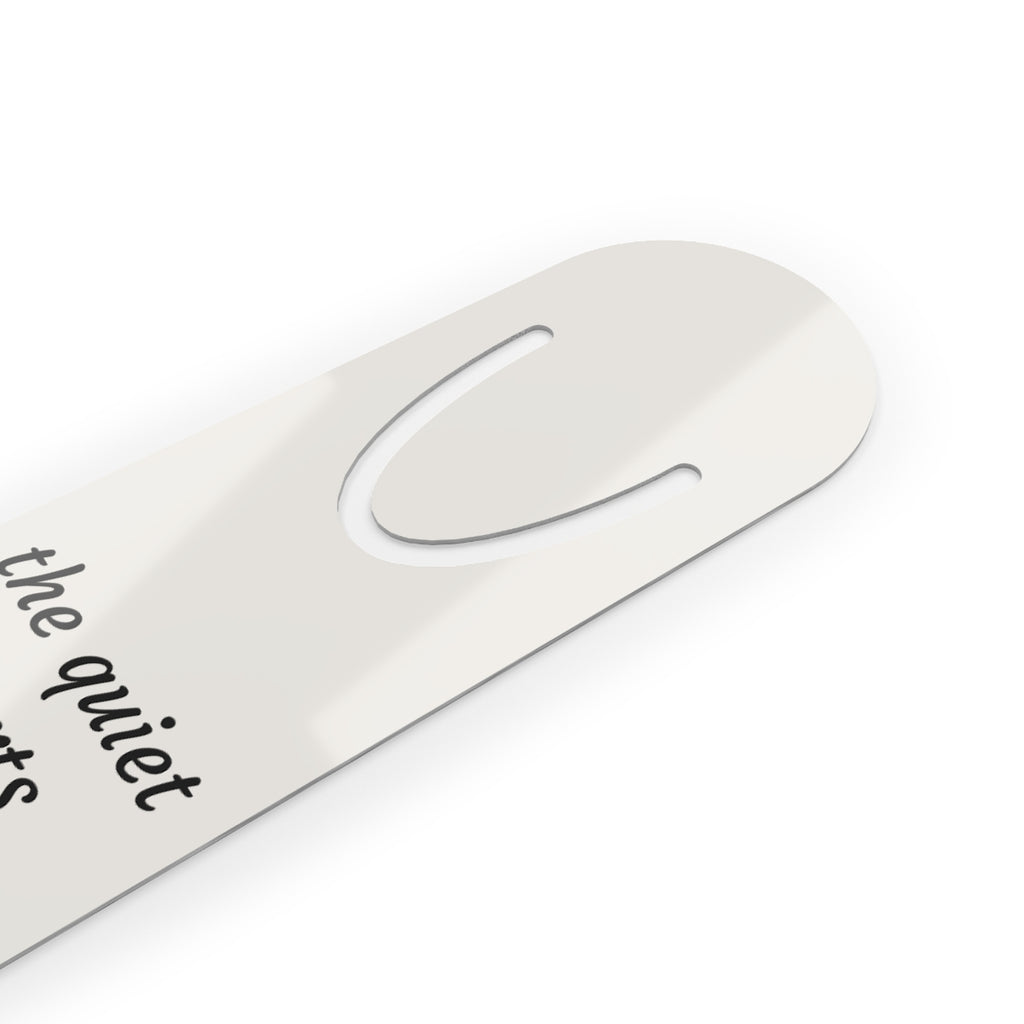 The Quiet Bookmark — The Quiet Parts (Bone)