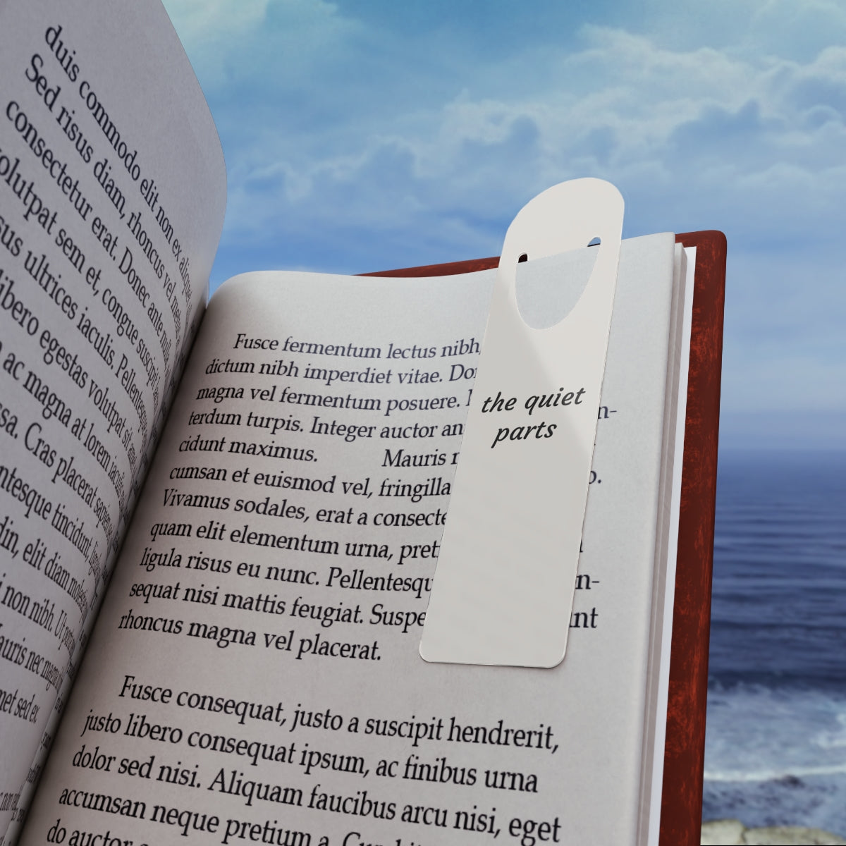 The Quiet Bookmark — The Quiet Parts (Bone)